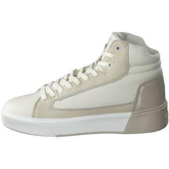 Calvin Klein High Top Lace Up Inv Stitch in weiß
