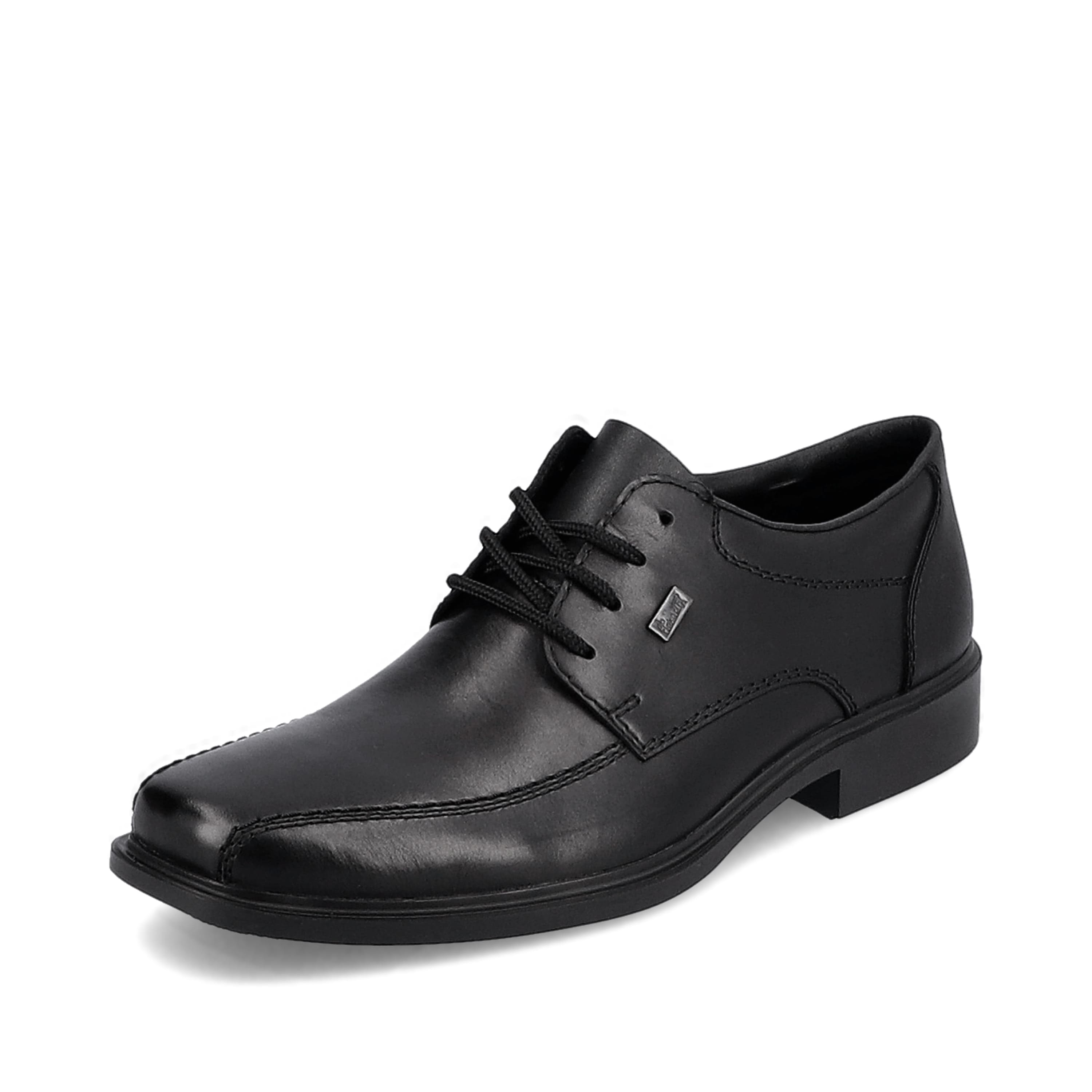 Rieker Herren Schnürschuhe mitternachtsschwarz
