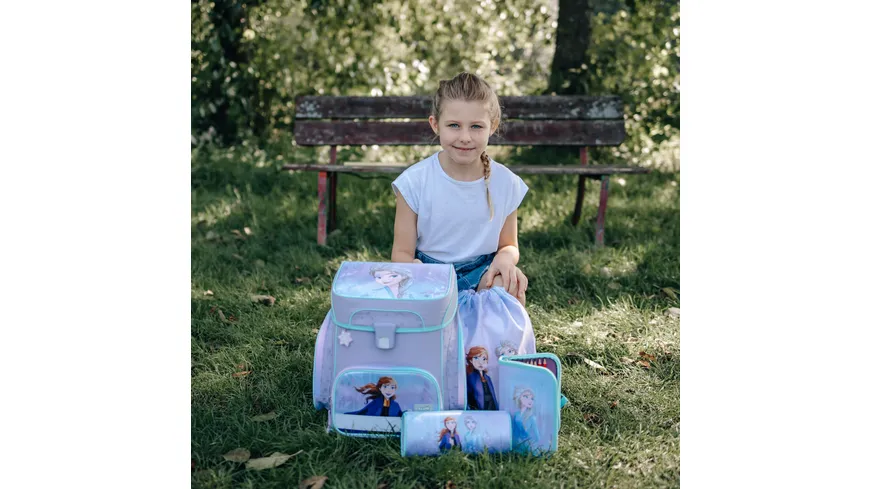 Scooli Frozen EasyFit Schulranzen-Set 5teilig