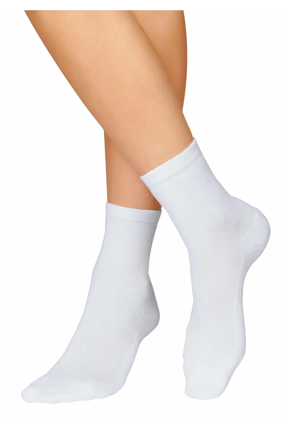 HIS  Socken - Weiß - Unifarben