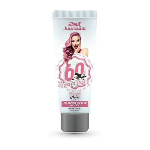 Hairgum Sixty's Semi-permanent hårfarvning 60 ml Pink