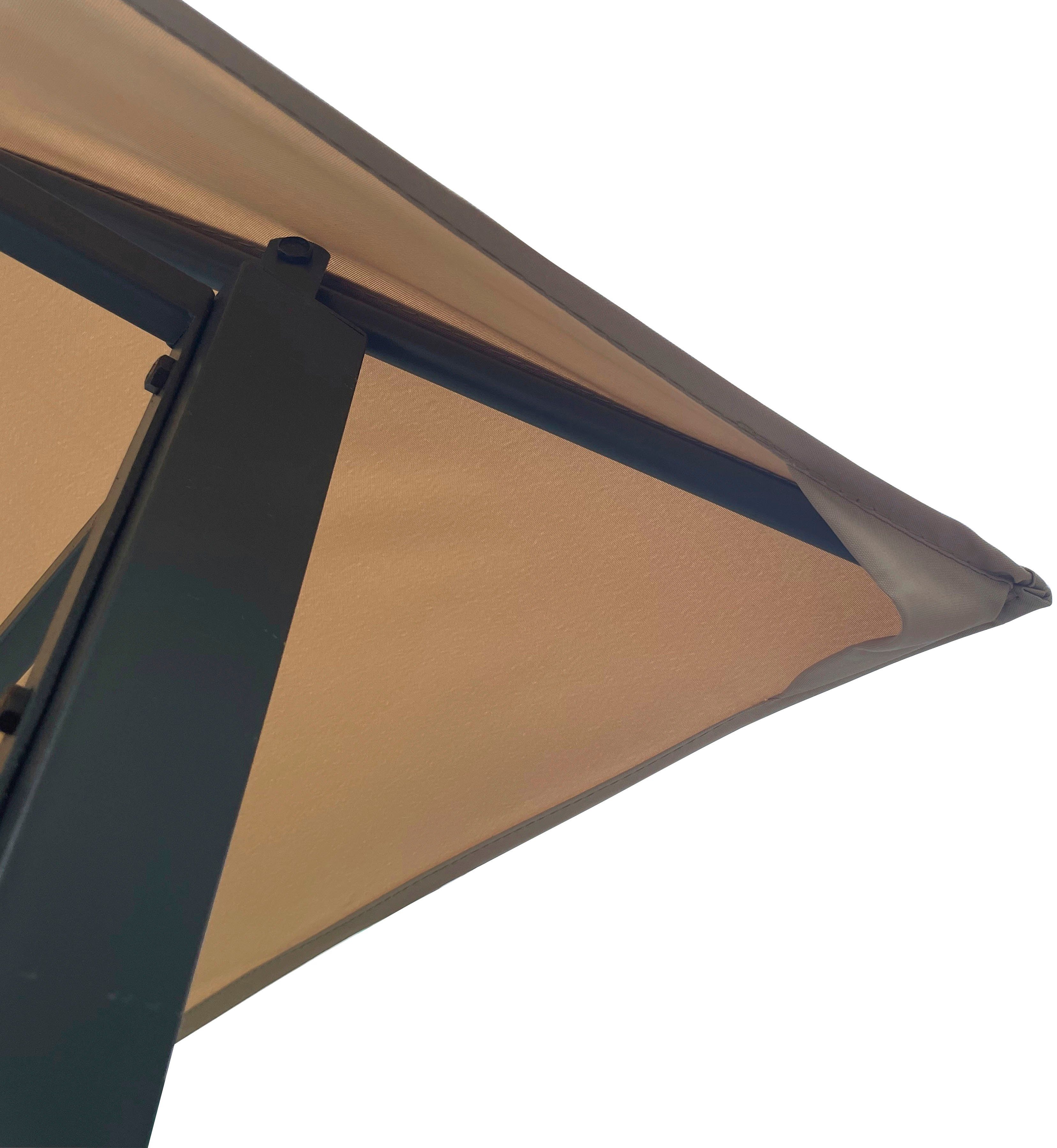 KONIFERA Grillpavillon Porto, BxTxH: 240x150x251cm, verschiedene Farben