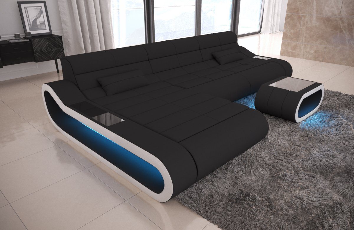 Sofa Dreams Ecksofa Concept M -L Form Stoffsofa, Designersofa mit ergonomischer Rückenlehne