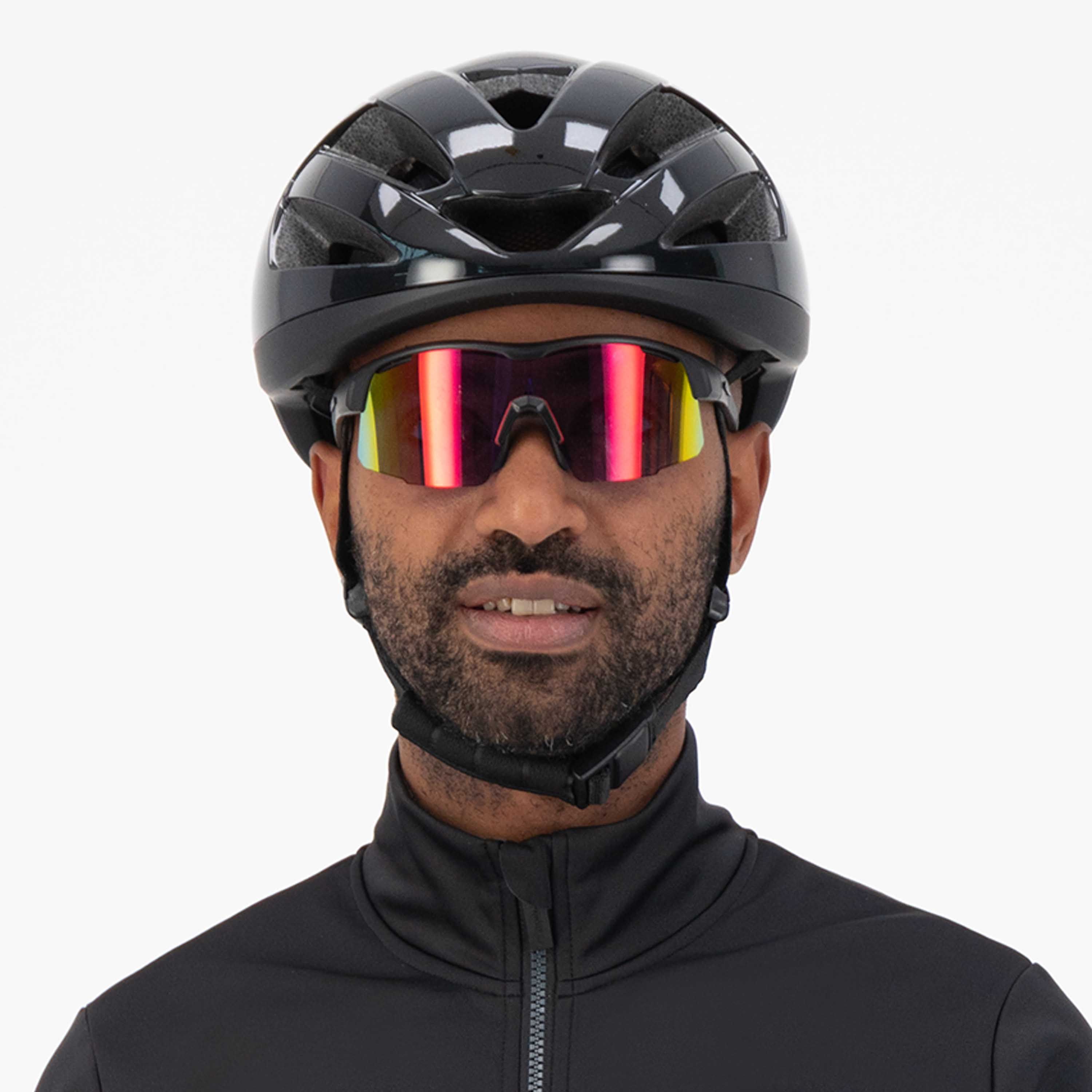 Rogelli Puncta Black Fahrradhelm