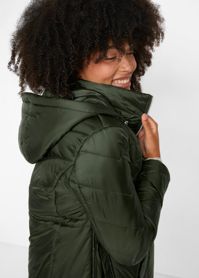 Stepp-Umstandsjacke / Tragejacke