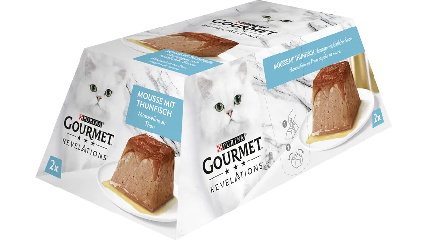 PURINA GOURMET Revelations Mousse mit Thunfisch 114 g