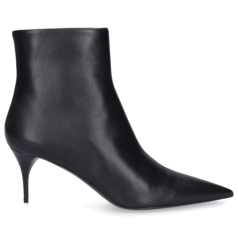 Saint Laurent - Klassische Stiefeletten LEXI 65 Nappaleder - schwarz