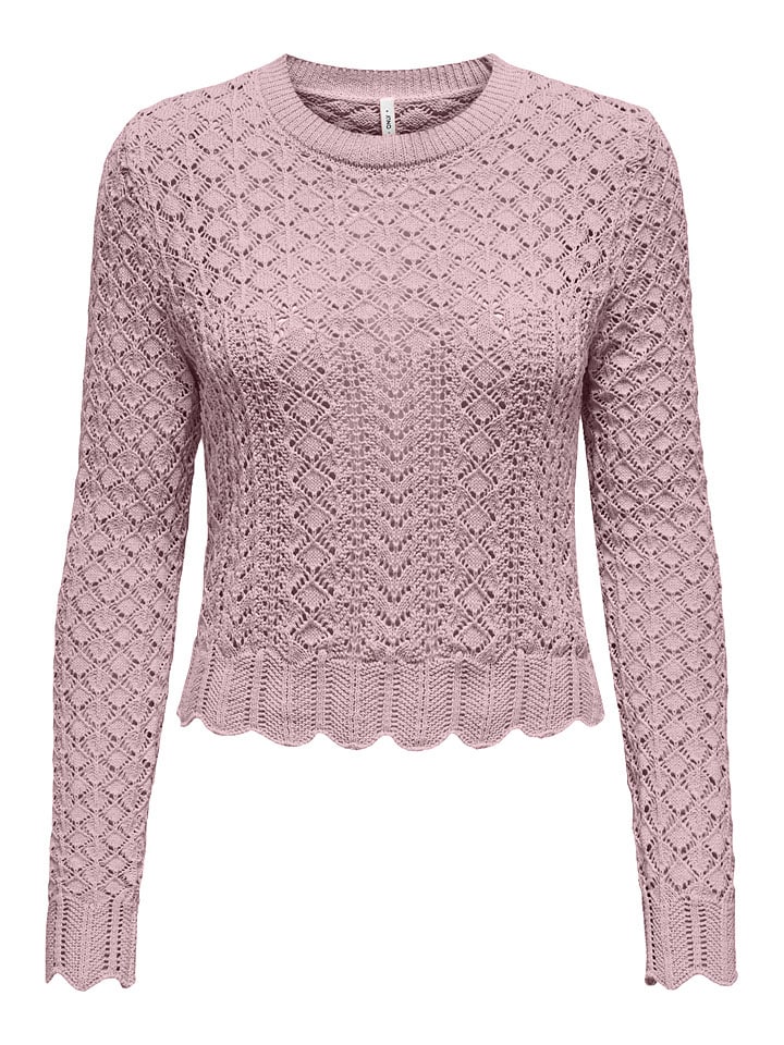 ONLY Pullover in Rosa günstig kaufen