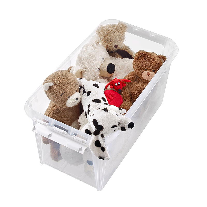 Smartstore Oppbevaringsboks SmartStore™ m/lokk og hjul 70 l Home L72 x B40 x H38 cm