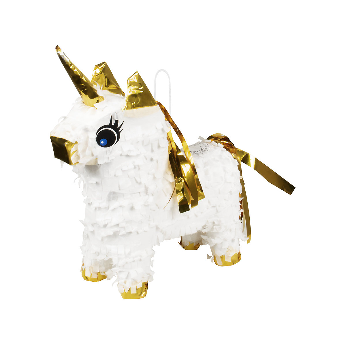Mini-Piñata Einhorn (21 x 17 cm, in Box)