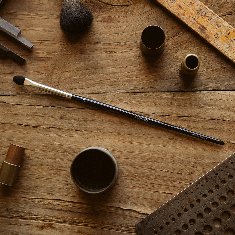 Leonard brushes Applicateur paupières mousse n°214 Pinceau paupières
