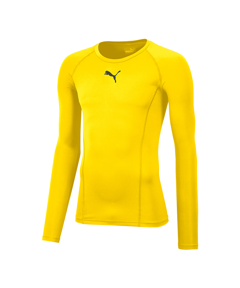 PUMA LIGA Baselayer Longsleeve Gelb F06