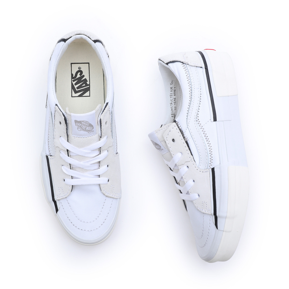Vans Sk8 low Reconstruct VN0009QSW001 / weiss