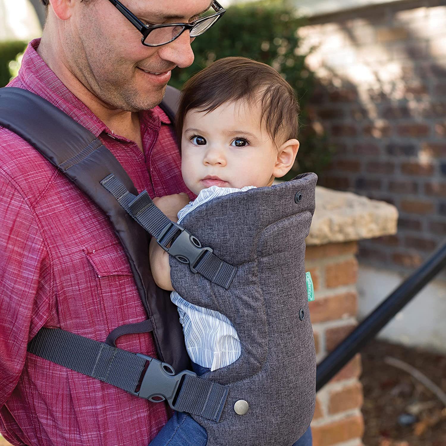 IVSO Bauchtrage Babytrage Bauchtrage Babytrage Bauchtragen mit Hüftsitz Rückentrage Ergonomische Kindertrage ab Geburt von 4 bis 15 kg