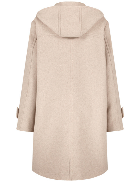 Dufflecoat mit Wollanteil