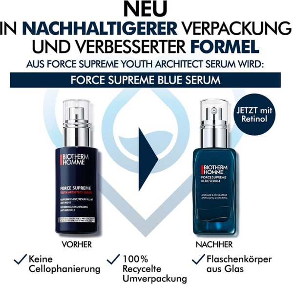 Biotherm Homme Force Supreme Blue Serum  Gesichtsserum