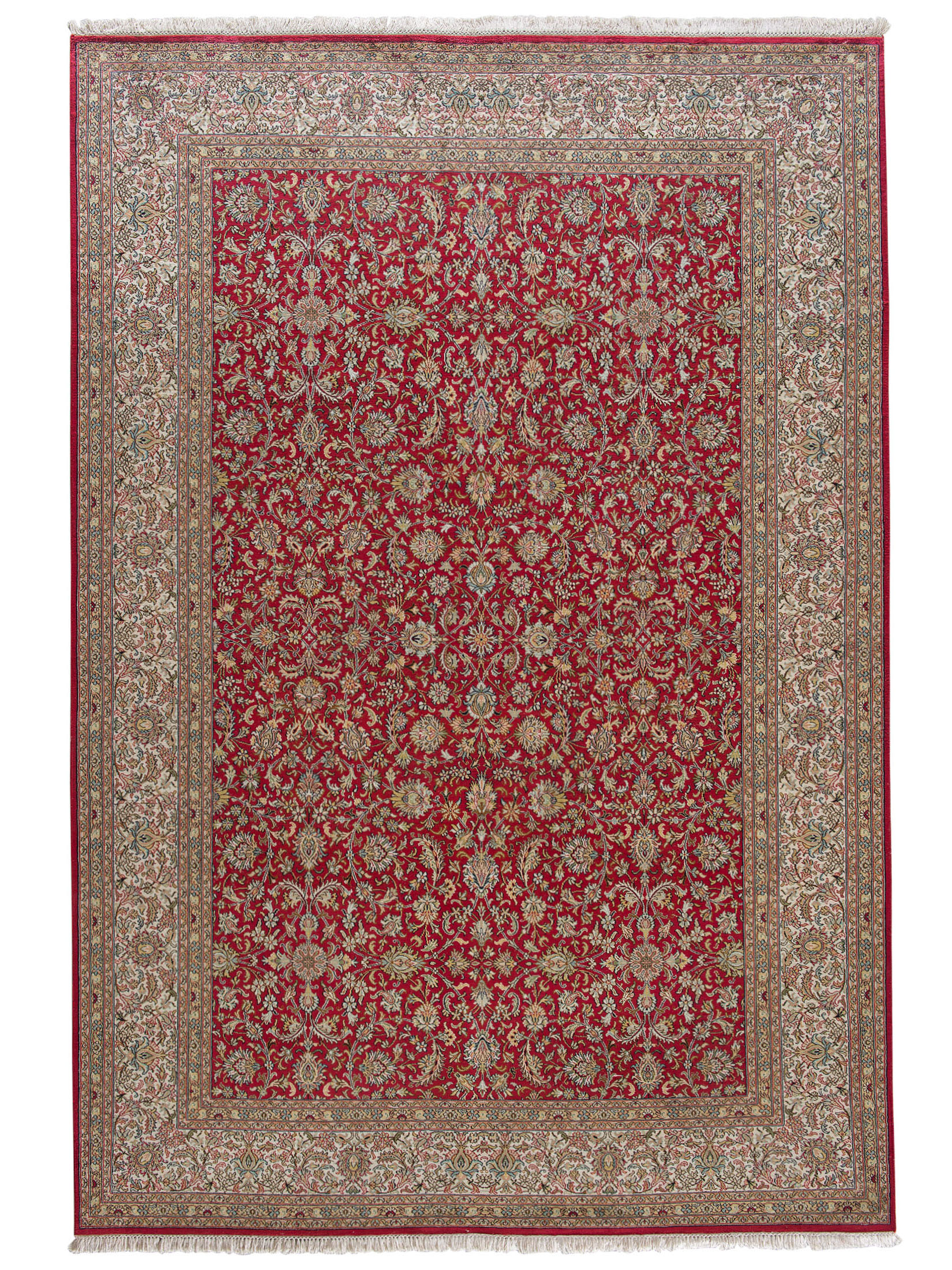 Kaschmir Seide 18/18 ca. 205 x 298 cm, Unikat / Einzelstück
