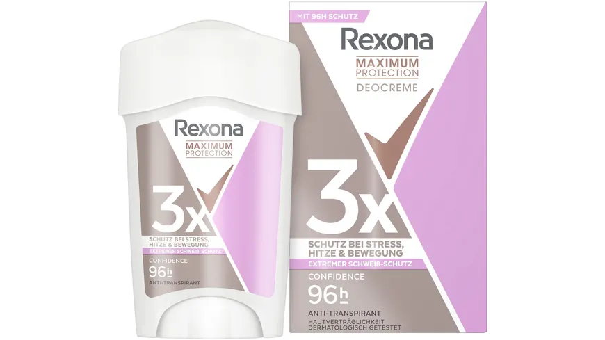 Rexona Deo Anti-Transpirant Cremestick Maximum Protection Confidencel 45 ml
