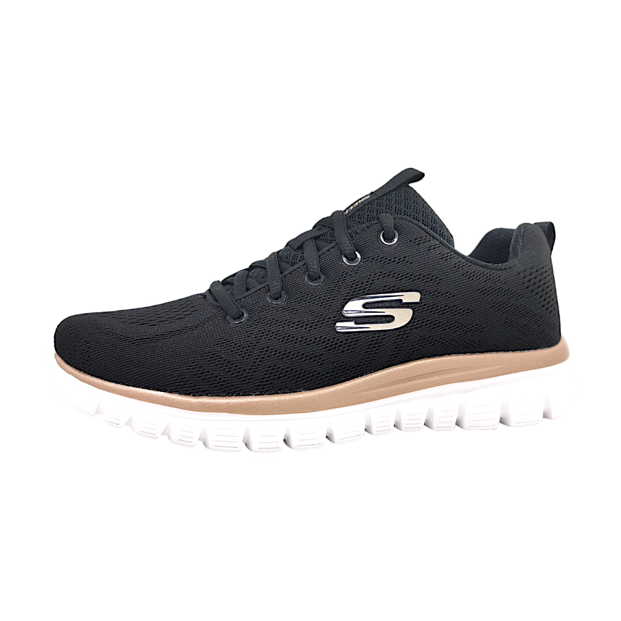 Skechers Get Connected 12615 BKGD Schwarz BKGD