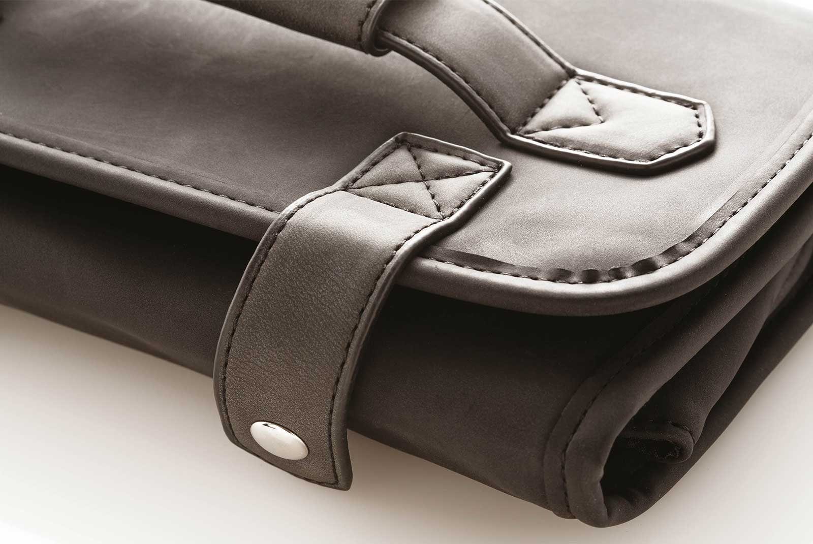 Kosmetex Kosmetikkoffer Barber Bag Scherentasche Friseur, schwarz, Faltbare Friseur Tasche