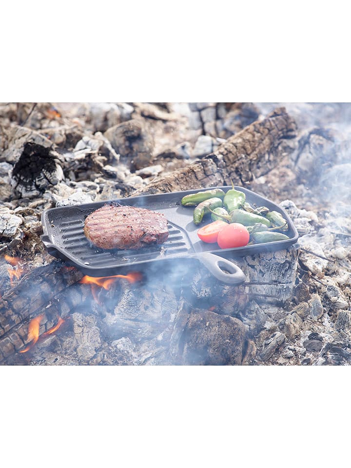 Echtwerk Grillpfanne in Schwarz - (B)34 x (H)30,5 x (T)2 cm günstig kaufen onesize