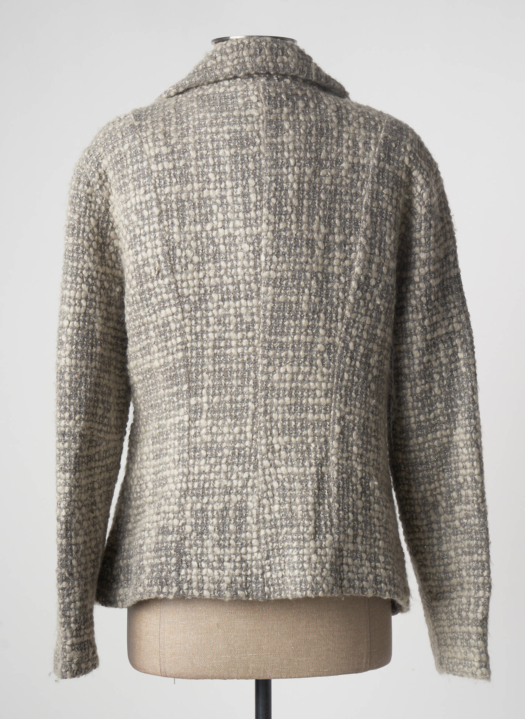 Kosmika Manteaux Courts Femme couleur gris