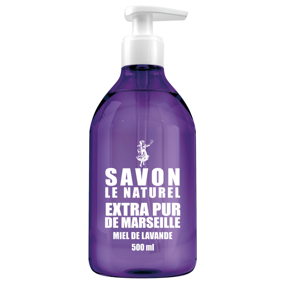 savon le naturel Savon Le Naturel Liquide Miel de Lavande 500ml Savon liquide Miel de Lavande