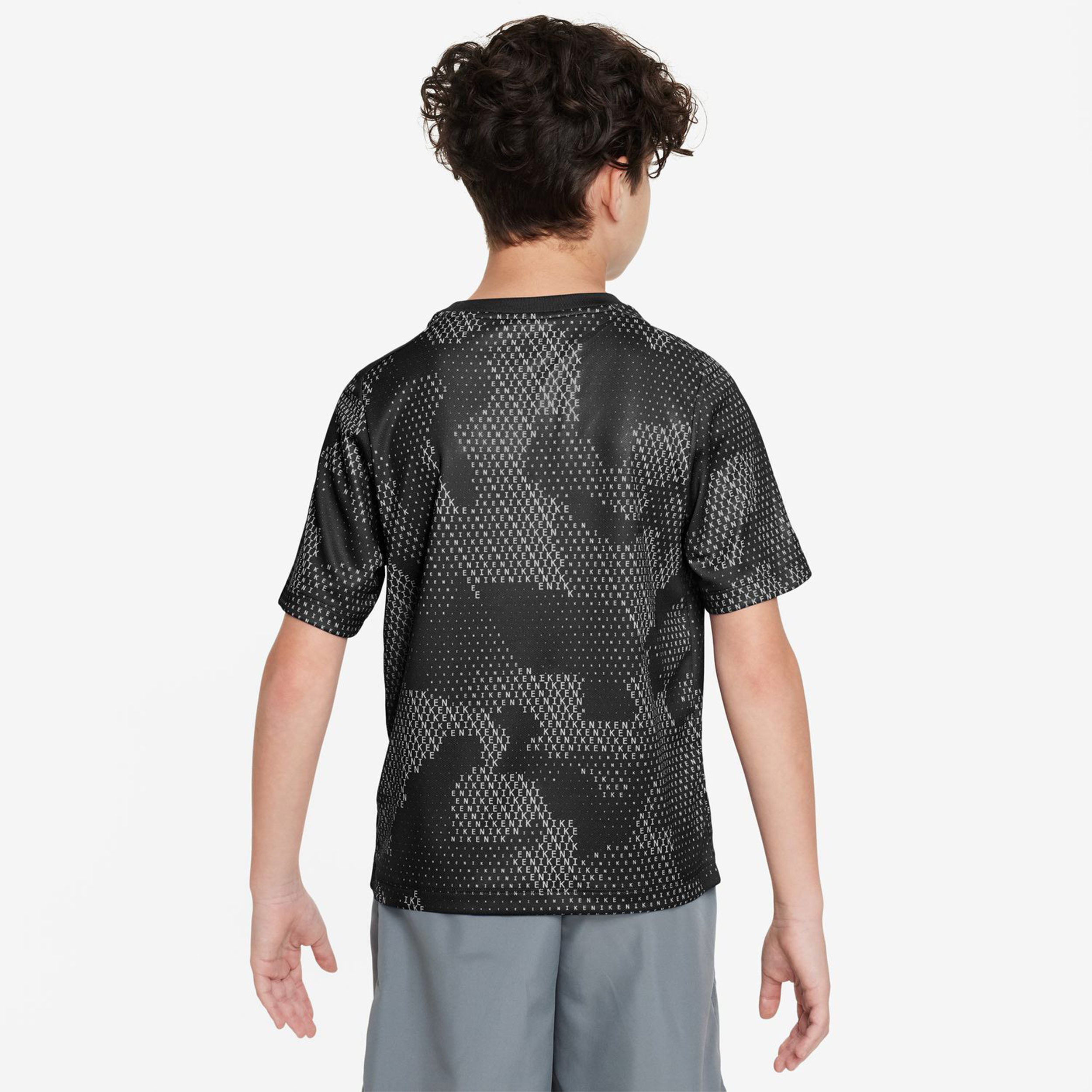 Dri-Fit T-Shirt Jungen - Schwarz