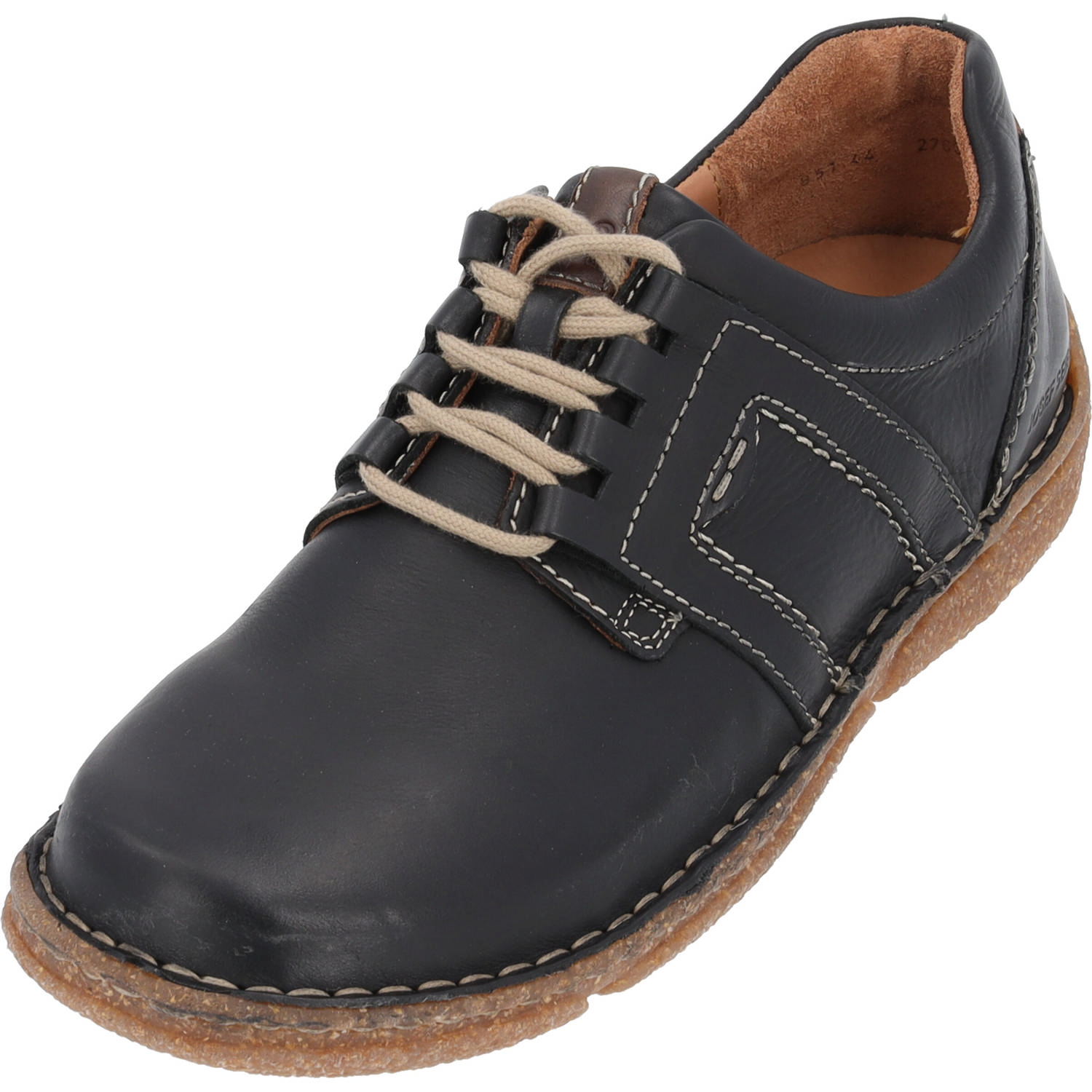 Josef Seibel Neele 44 85144, Schnürschuhe, Damen, Schwarz (Schwarz-Kombi)