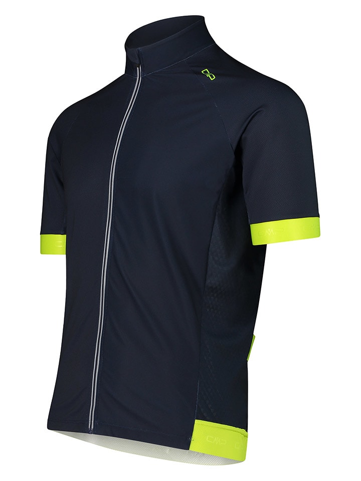 CMP Fahrradtrikot in Dunkelblau/Gelb günstig kaufen