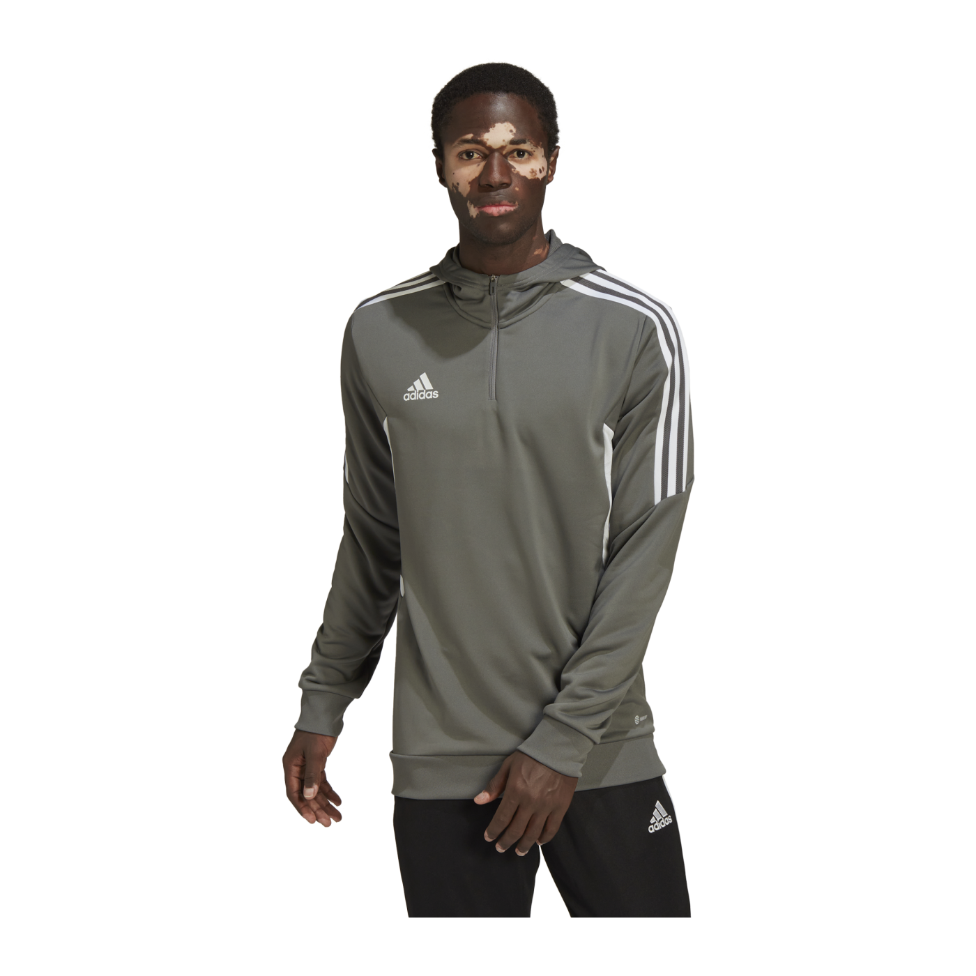adidas Condivo 22 TK Hoody Grau Weiss
