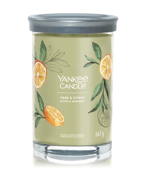 Yankee Candle Sage & Citrus Signature Large Tumbler Duftkerze-567 g