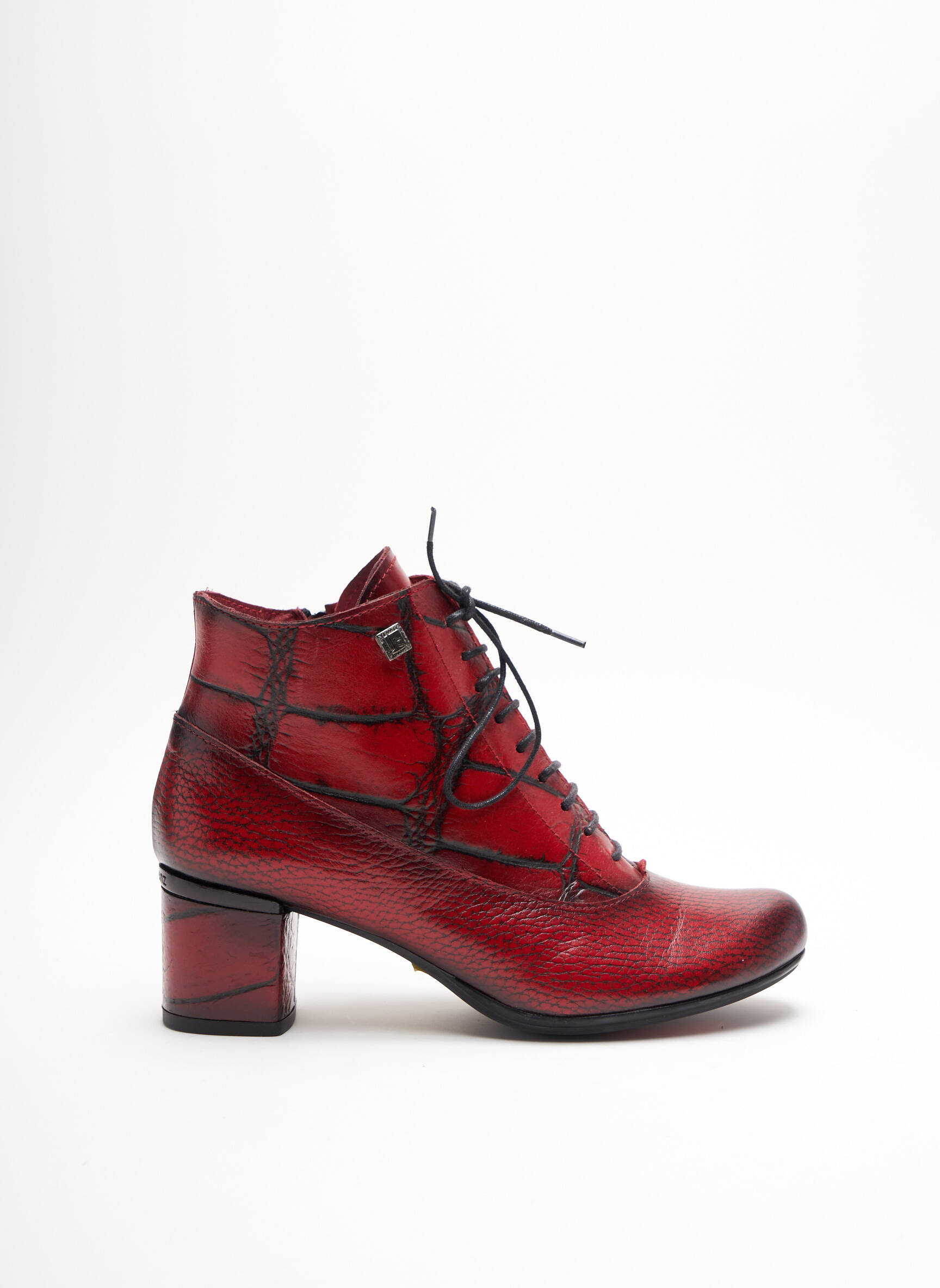 Jose Saenz Bottines Femme couleur rouge