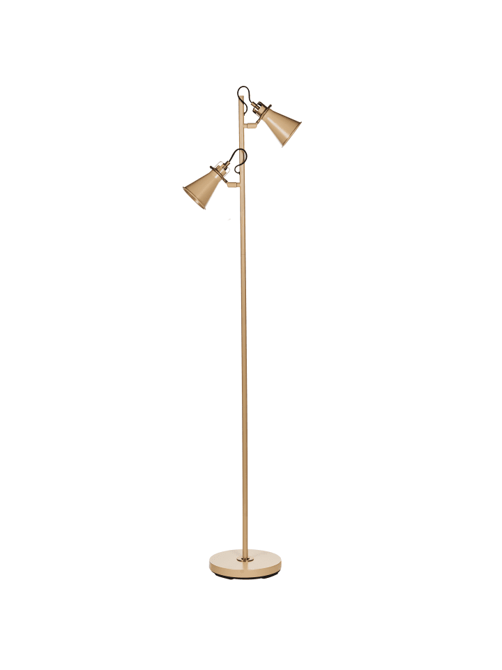 Beliani Stehleuchten MOYOLA in Beige/Gold - (W) 25 x (H) 165 x (L) 42 cm günstig kaufen onesize