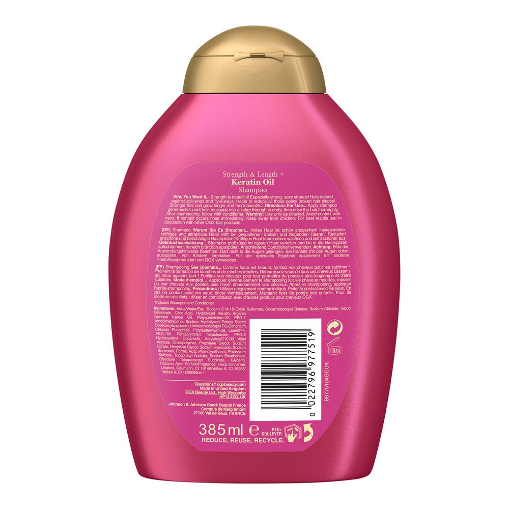 OGX Anti Breakage Keratin Oil Shampoo 385 ml