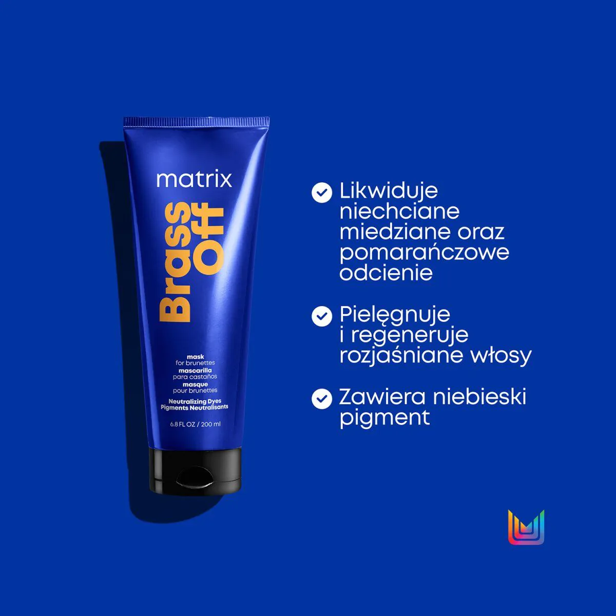 Matrix Total Results Brass Off Hair Mask Neutraliserende Kobbertoner