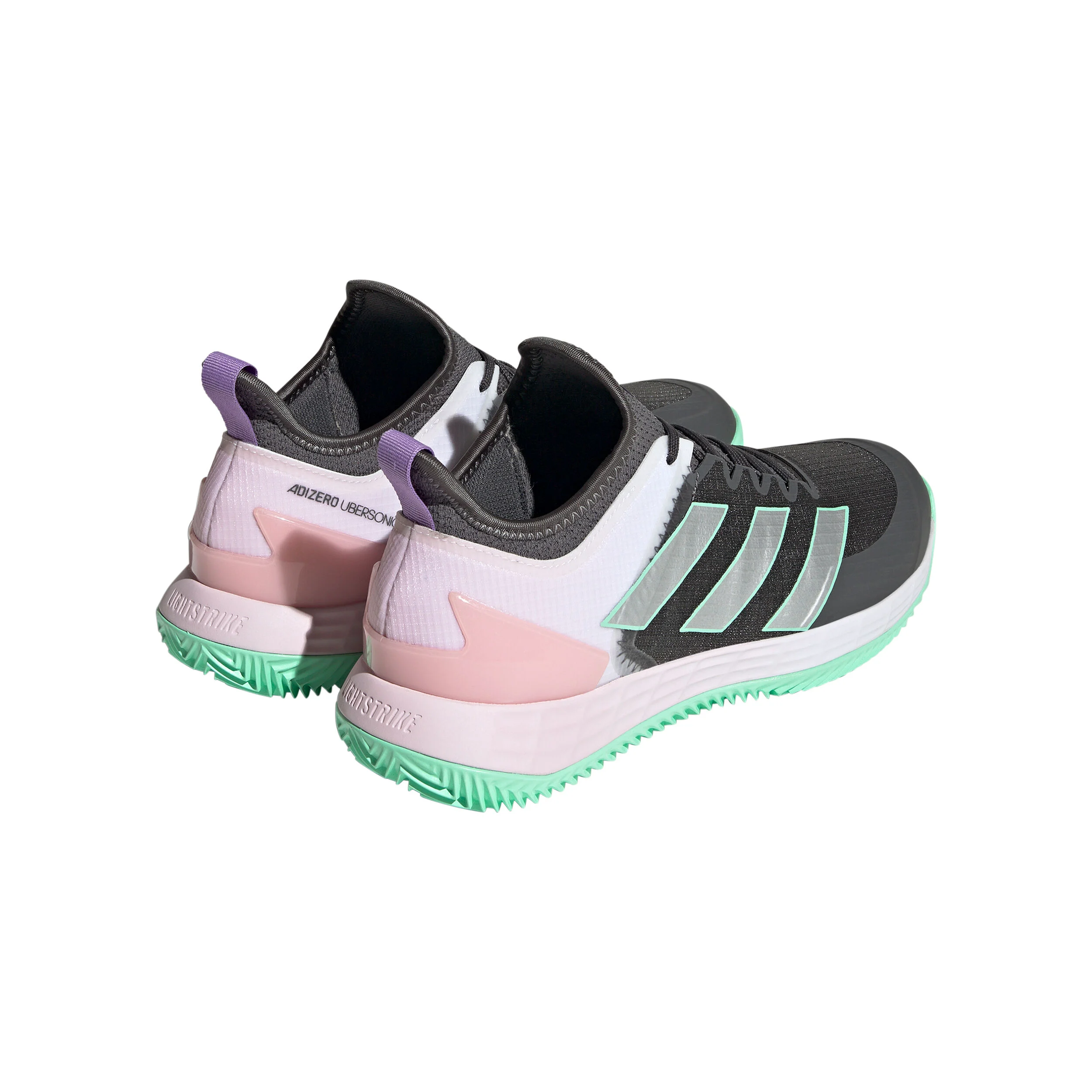 Adizero Ubersonic 4 Sandplatzschuh Damen - Dunkelgrau, Rosa