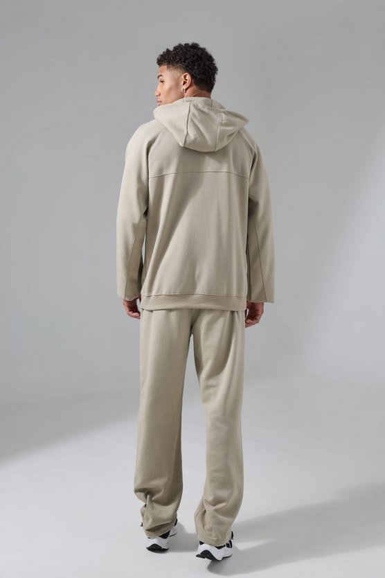 Man Active Hoodie mit Reißverschluss