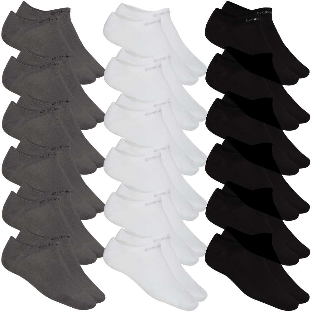 Calvin Klein COOLMAX® Herren Socken 18 Paar 701218717-003