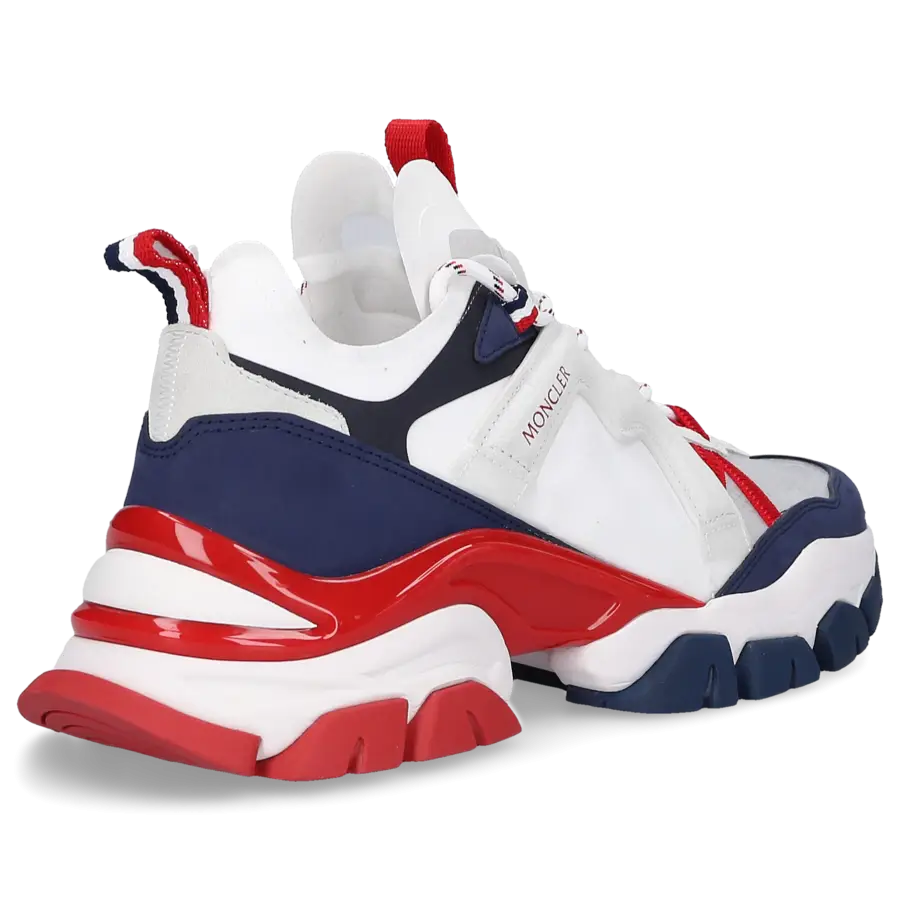 Moncler - Sneaker low LEAVE NO TRACE Kalbsleder - weiß