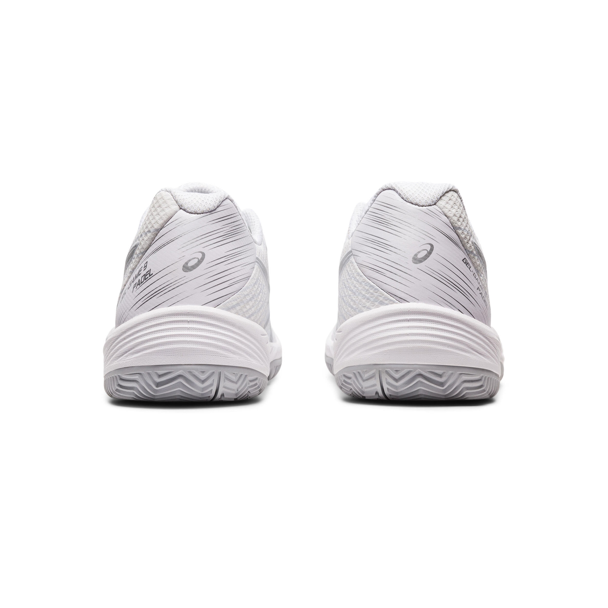 Gel-Game 9 Padelschuh Damen - Weiß, Silber