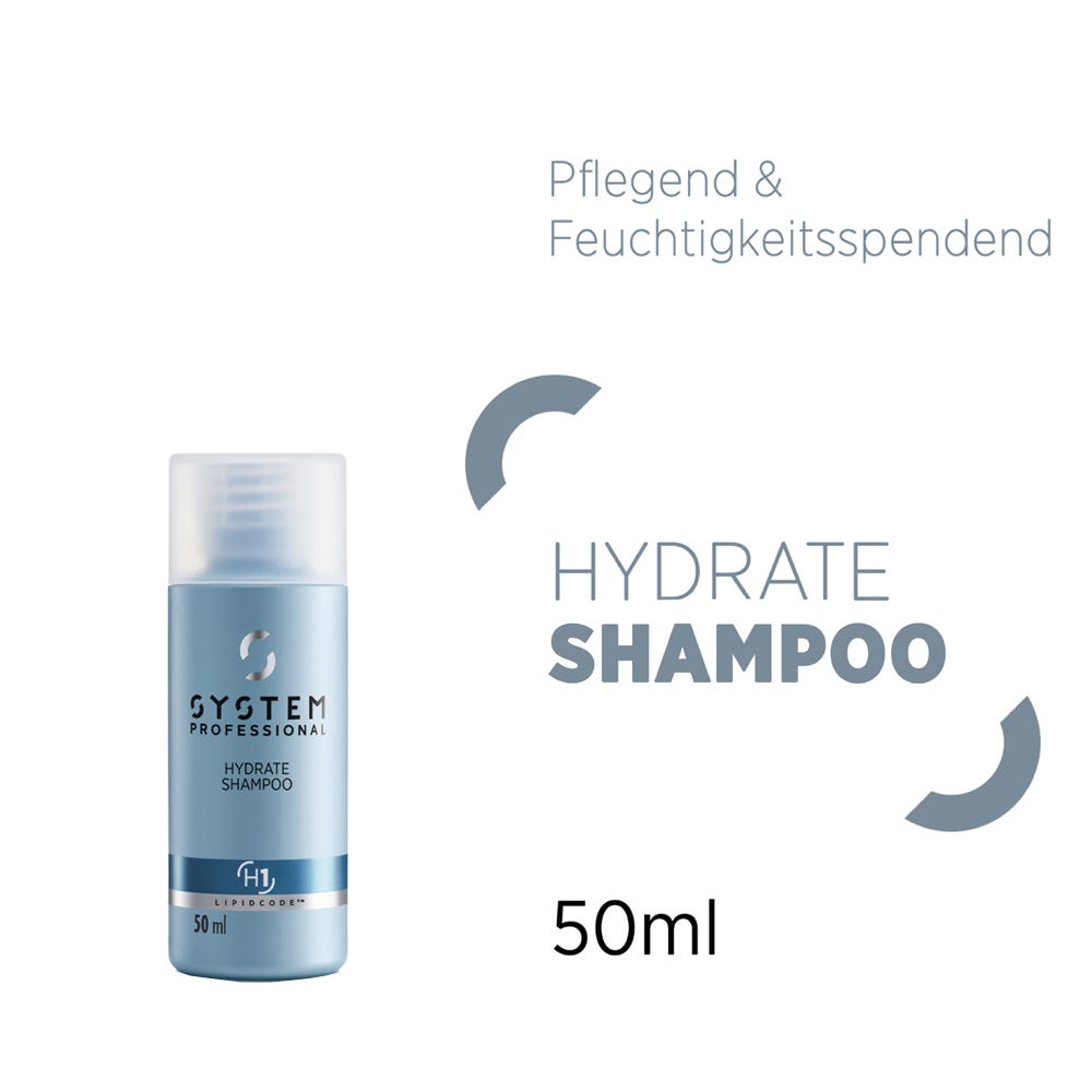 System Professional H1 Hydrate Feuchtigkeitspflege Shampoo 50 ml