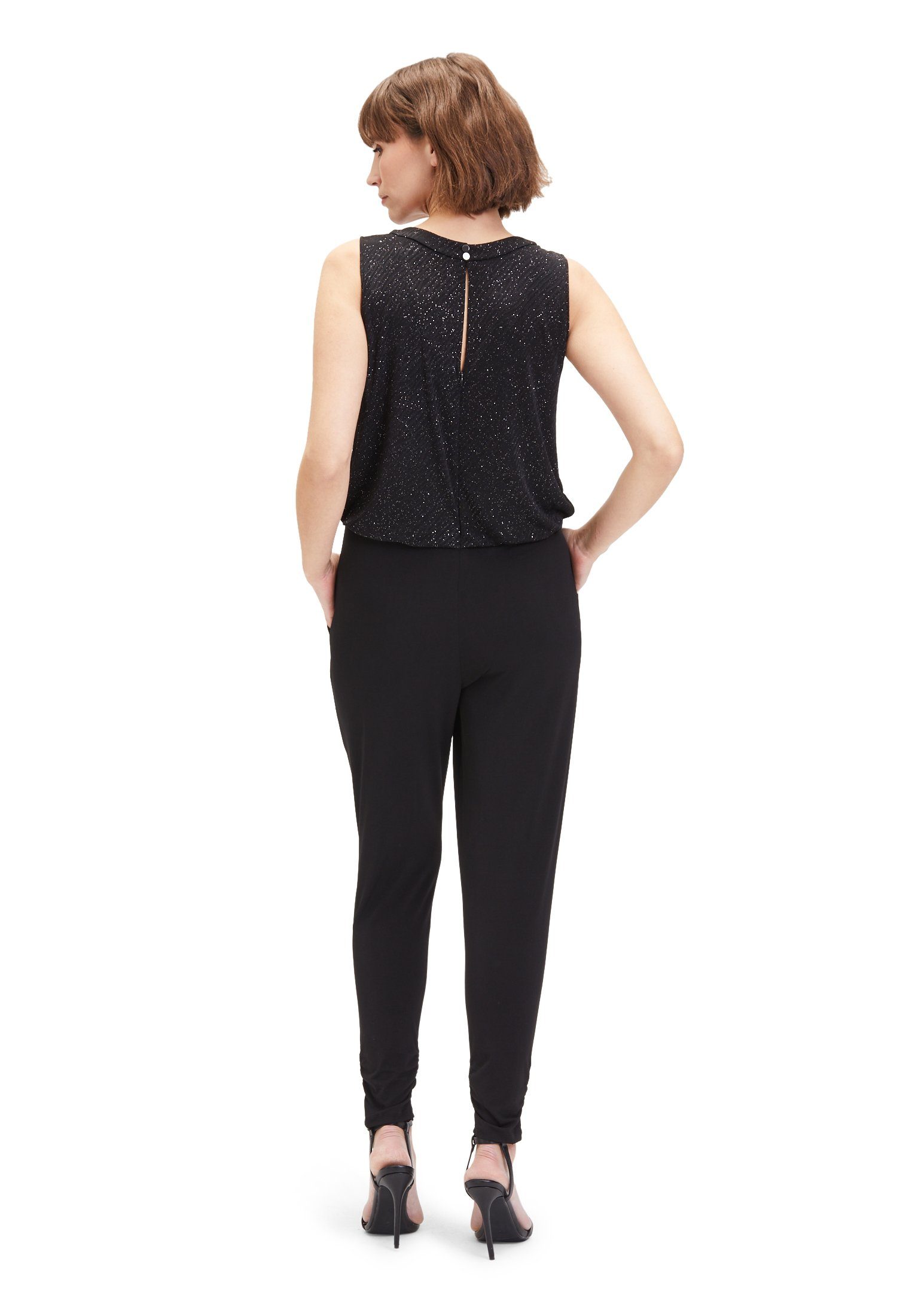 Vera Mont Jumpsuit im Glitzer-Look (1-tlg) Glitzernd