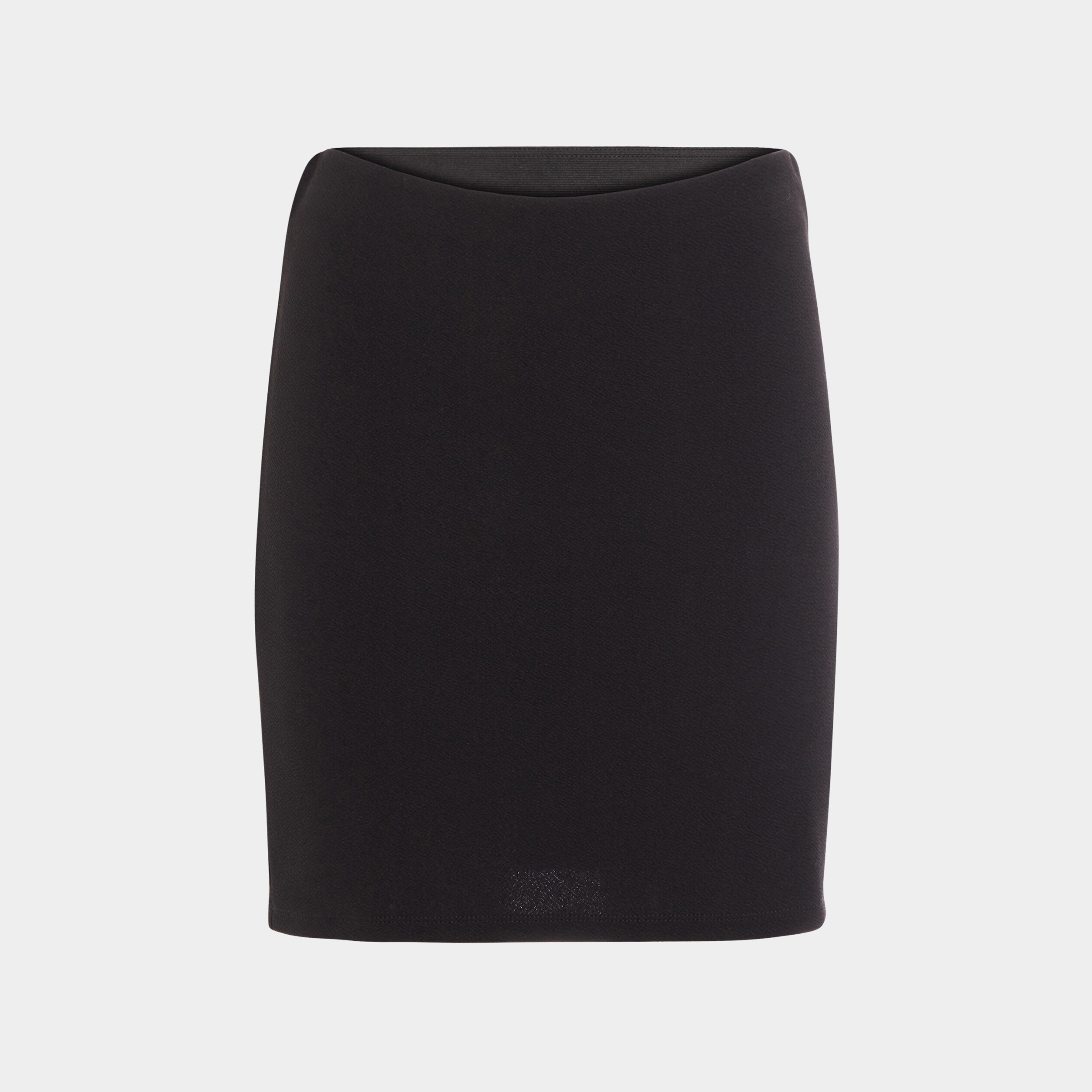 Jupe ajustée courte noir femme | La Halle