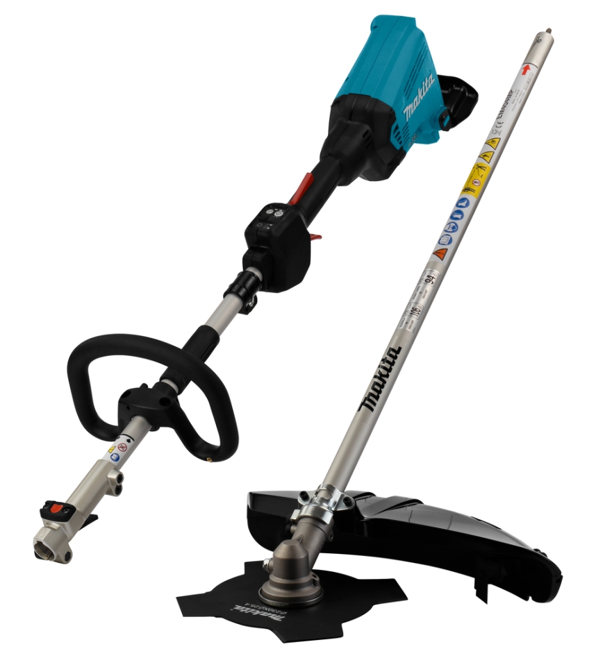 Makita DUX60ZM4 Trådløs Kombisystem D-håndtak 2 x 18 Volt ekskl. batterier og lader + ryddesaksfeste