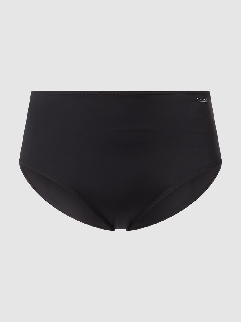 PLUS SIZE Bikini-Hose mit Stretch-Anteil in schwarz
