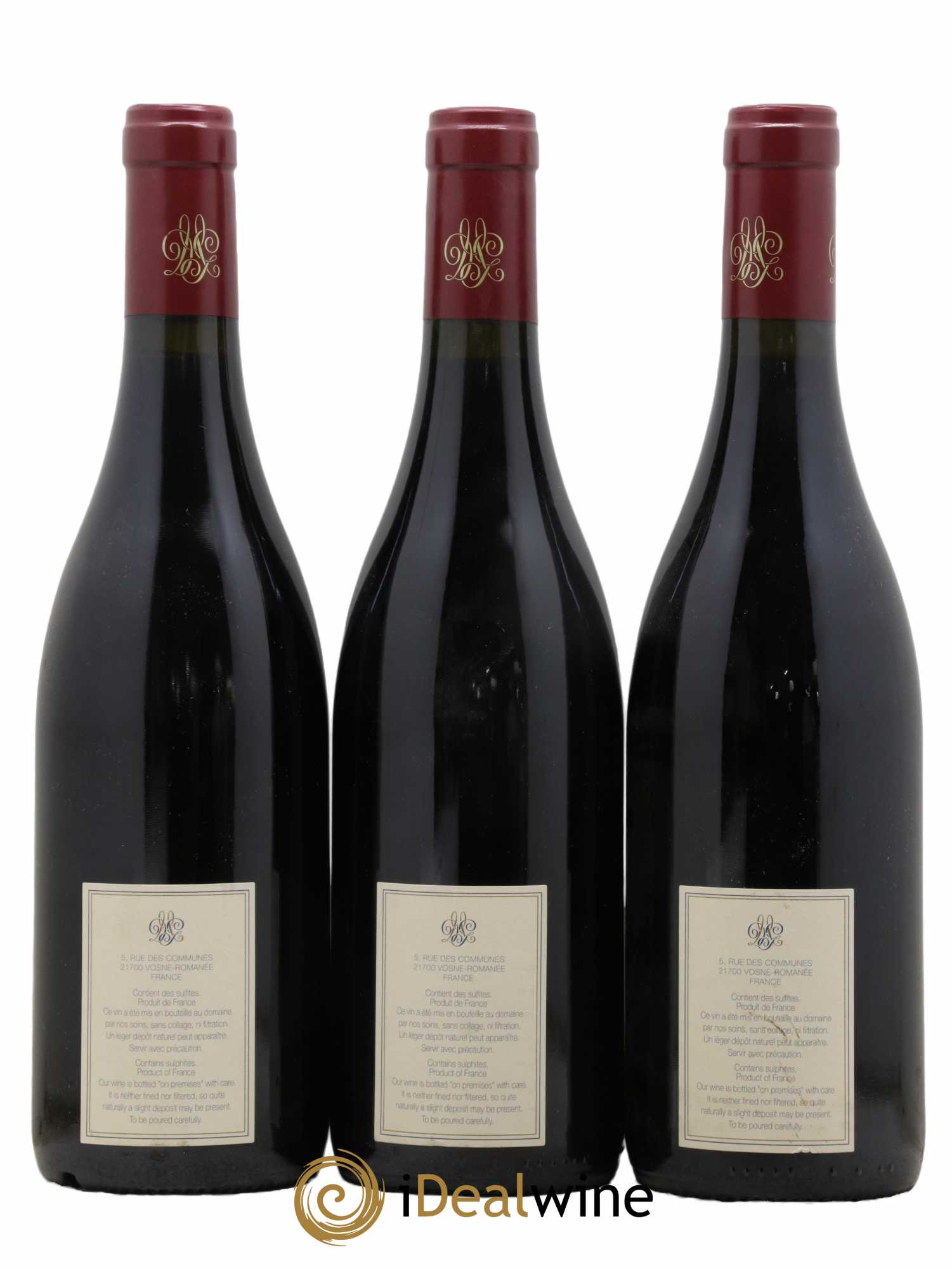 Ruchottes-Chambertin Grand Cru Mugneret-Gibourg (Domaine)  2013 - Lot de 3 Bouteilles
