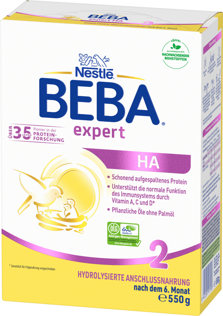 Folgemilch Expert HA 2 nach dem 6. Monat, 550 g