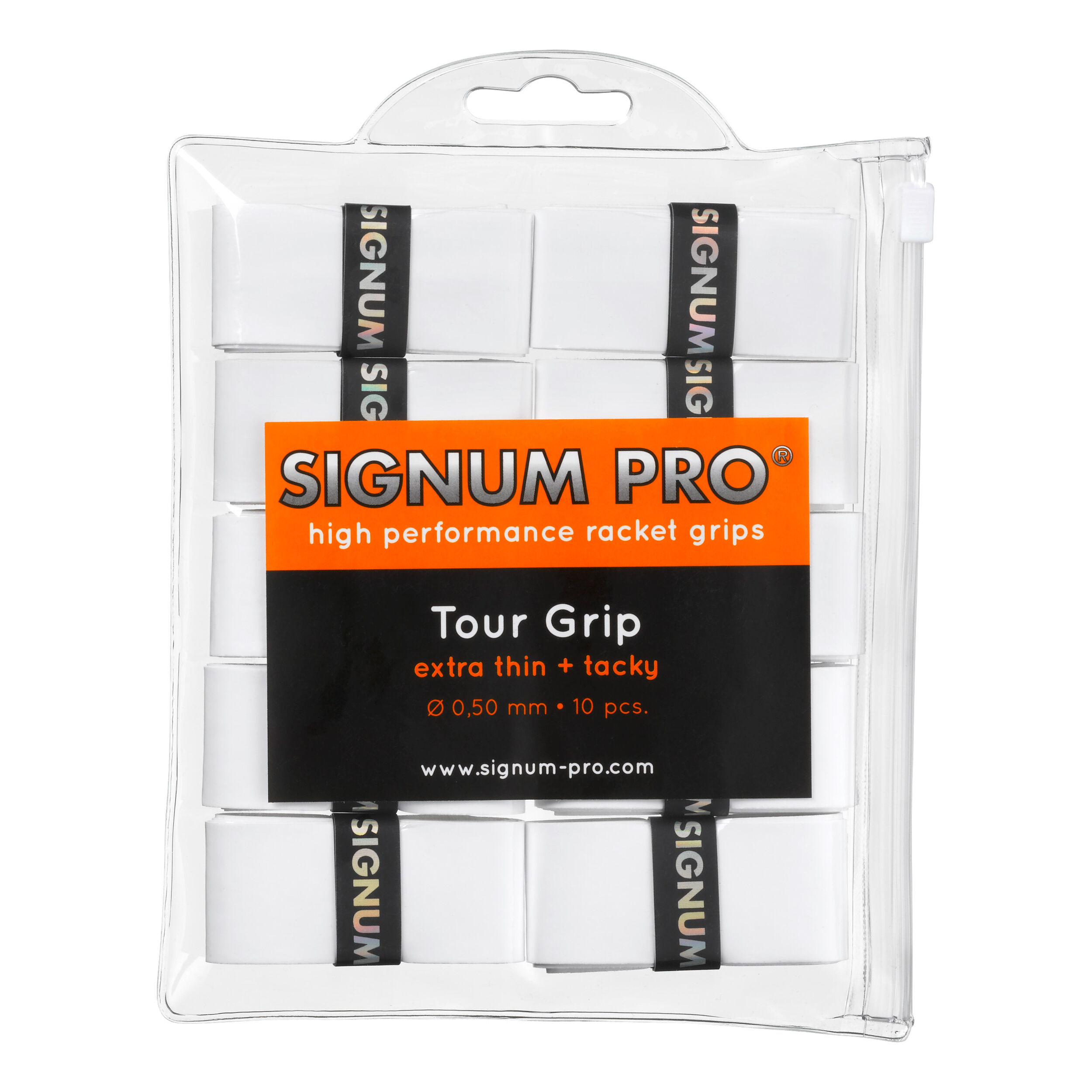 Tour Grip 10er Pack - Weiß