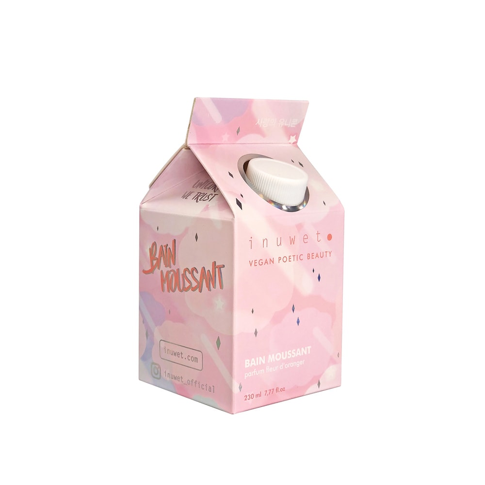 Inuwet BAIN MOUSSANT fleur d'oranger BAIN MOUSSANT